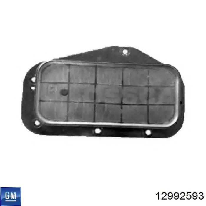 Obudowa filtra oleju General Motors 12992593 cena, od 87,47 USD