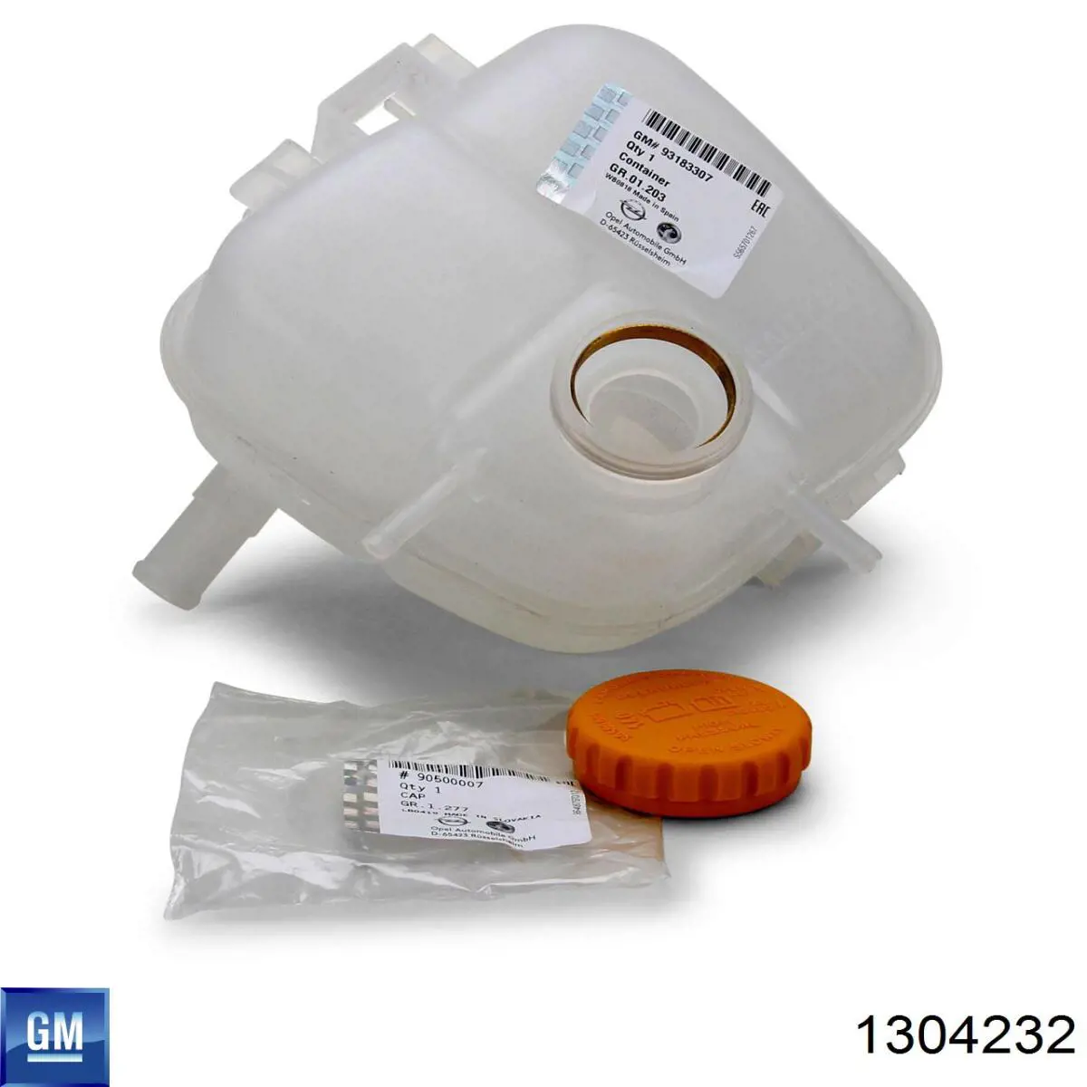Zbiorniczek wyrównawczy układu chłodzenia General Motors 1304232 cena, od 37,03 USD