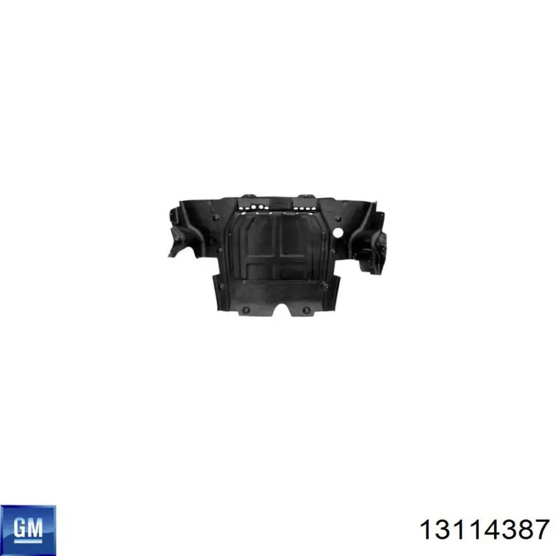 13114387 General Motors Osłona silnika, miski (przedziału silnika)