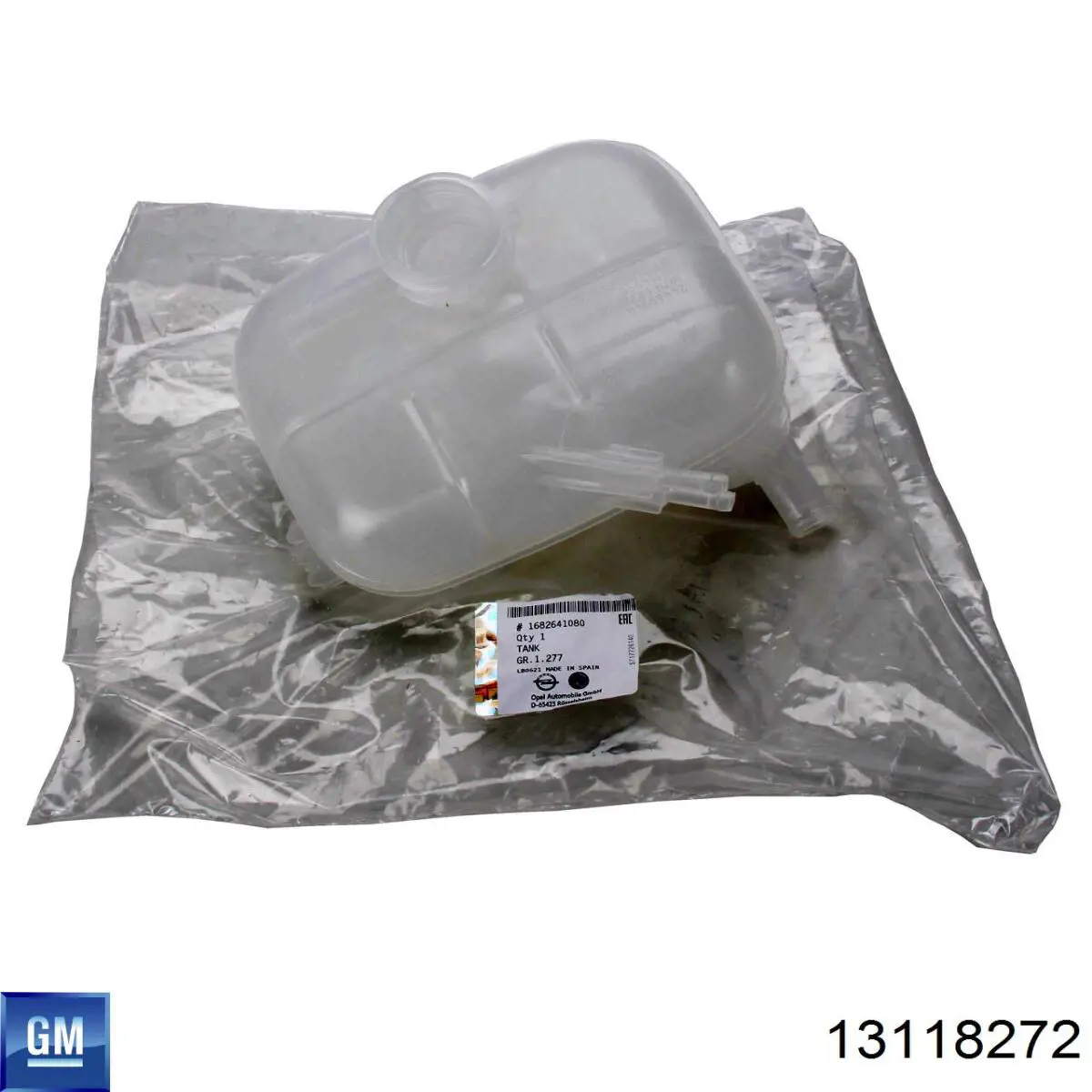 Do koszyka 13118272 General Motors Przewód (króciec) chłodnicy dolny