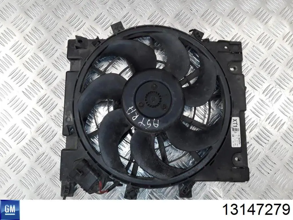 13147279 General Motors Wentylator elektryczny układu chłodzenia kompletny (silnik+wirnik)