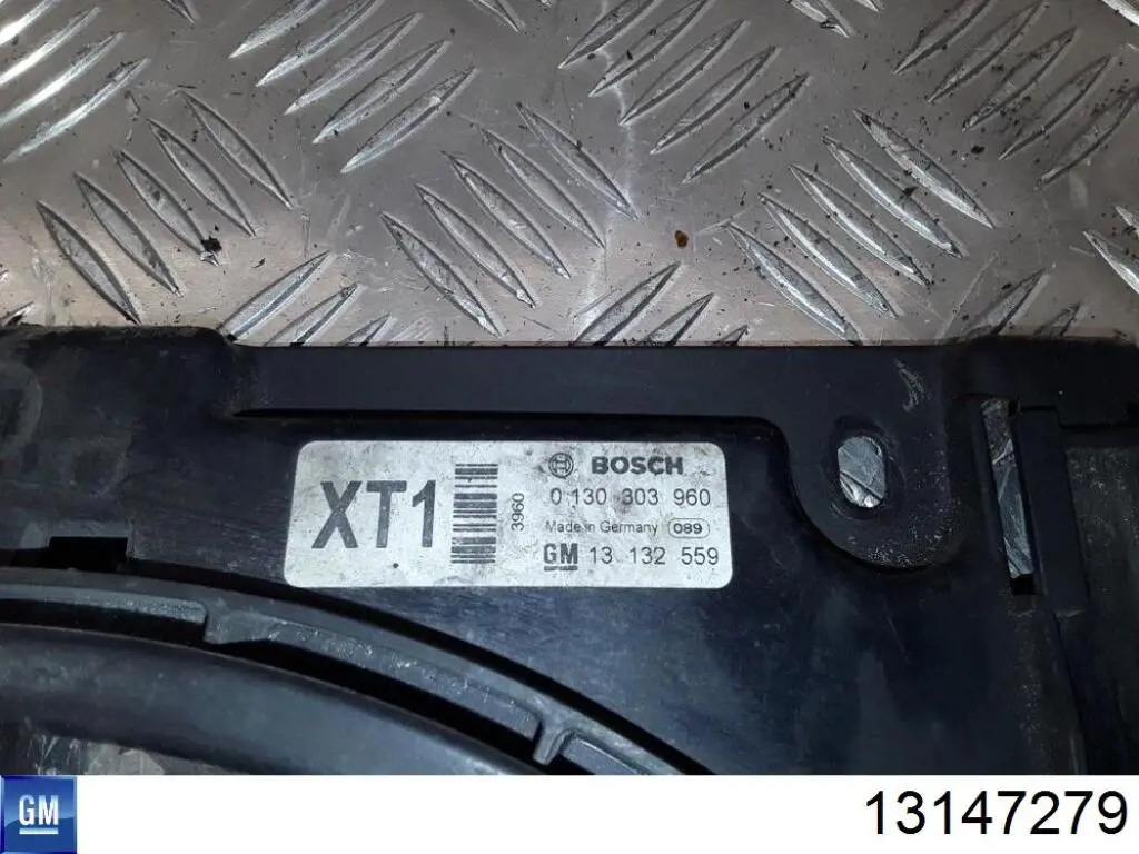 13147279 General Motors Wentylator elektryczny układu chłodzenia kompletny (silnik+wirnik)