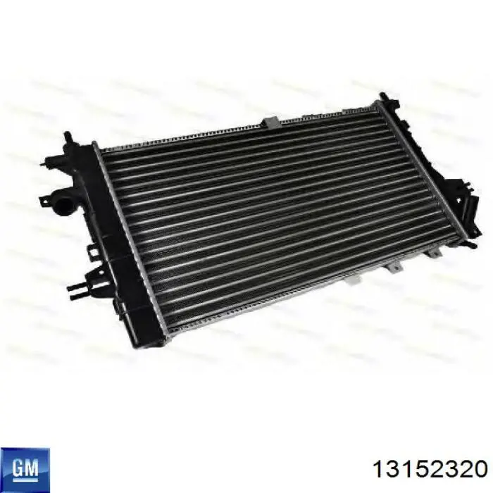Chłodnica silnika General Motors 13152320 cena, od 112,36 USD