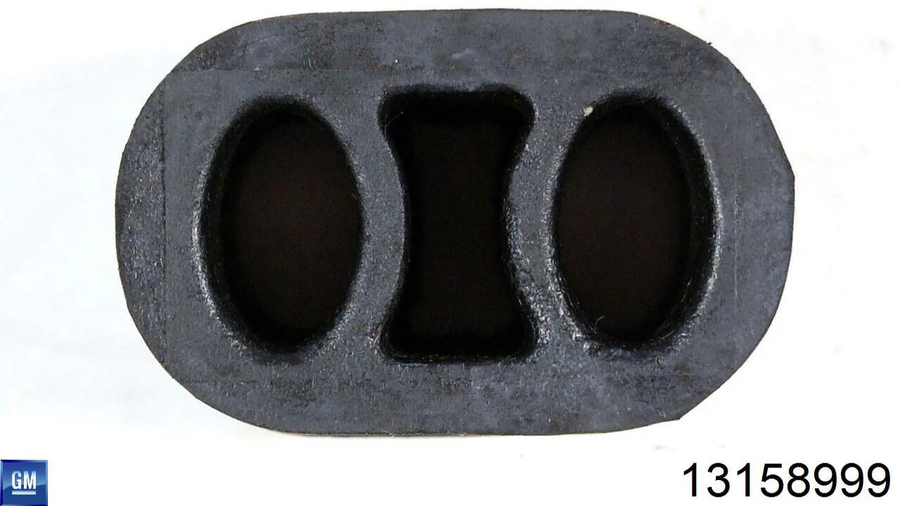 Tłumik, tylna część 13158999 General Motors