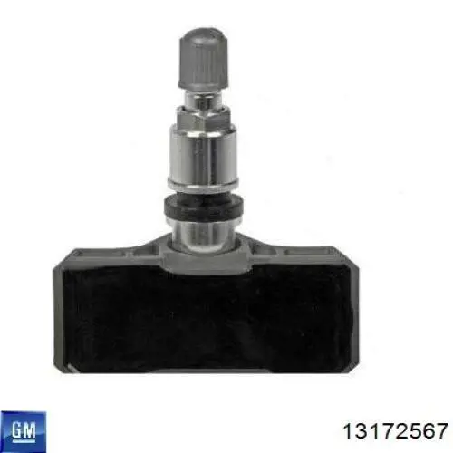 Czujnik ciśnienia w oponach 13172567 Opel