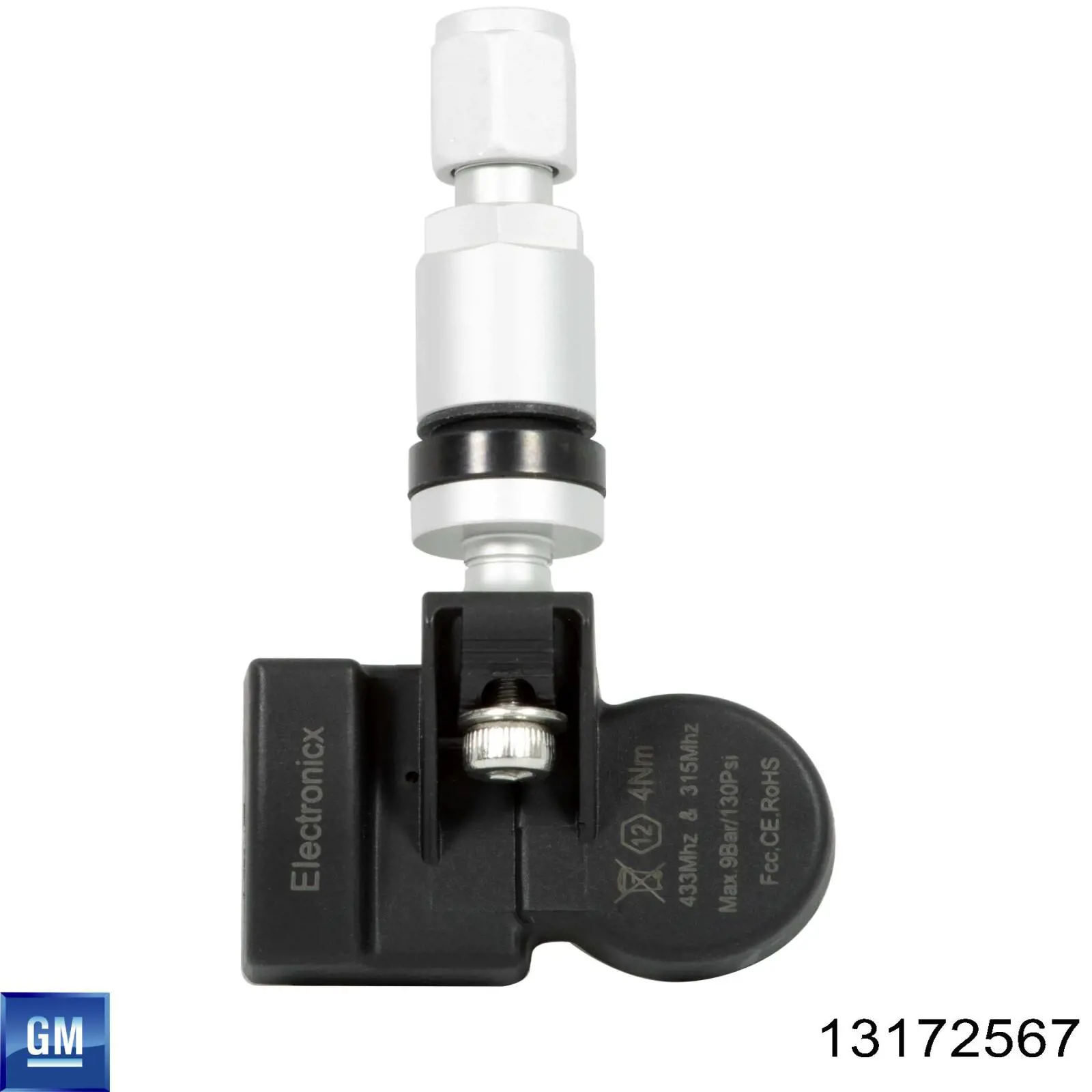 Czujnik ciśnienia w oponach 13172567 General Motors