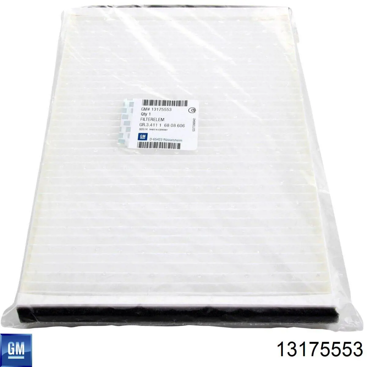 Filtr kabiny General Motors 13175553 cena, od 7,71 USD