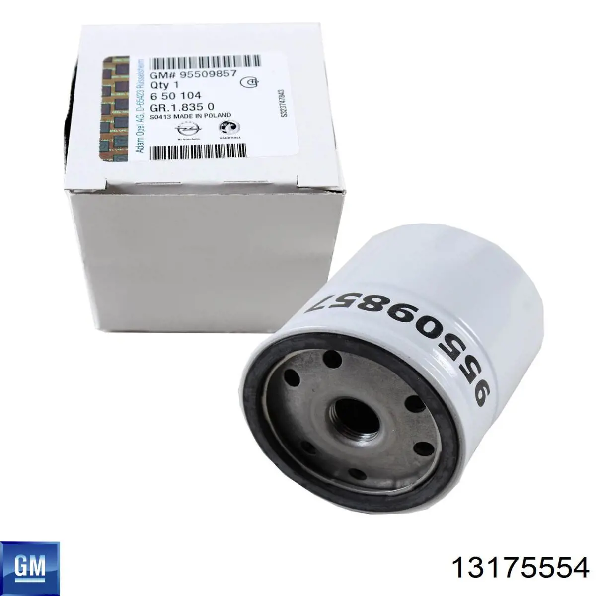 Do koszyka 13175554 General Motors Filtr kabiny