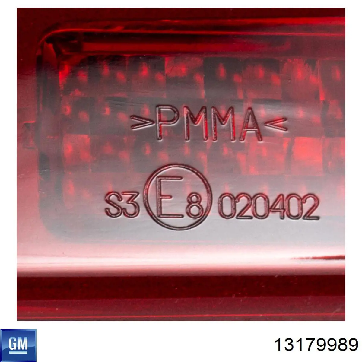 Lampa stop tylna dodatkowa General Motors 13179989 cena, od 72,28 USD
