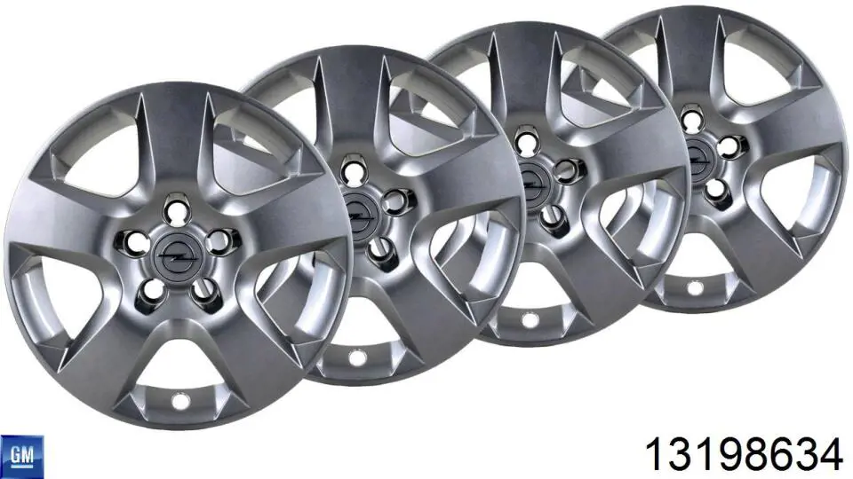 Kołpak do obręczy koła do Opel Astra H L35