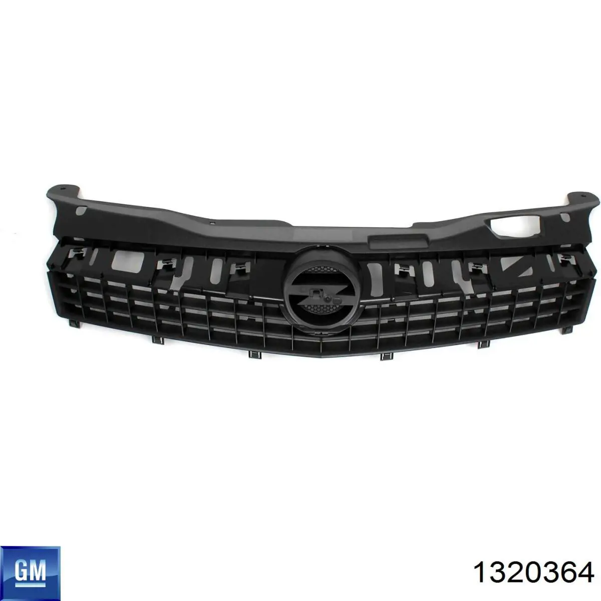 Do koszyka 1320364 General Motors Atrapa chłodnicy