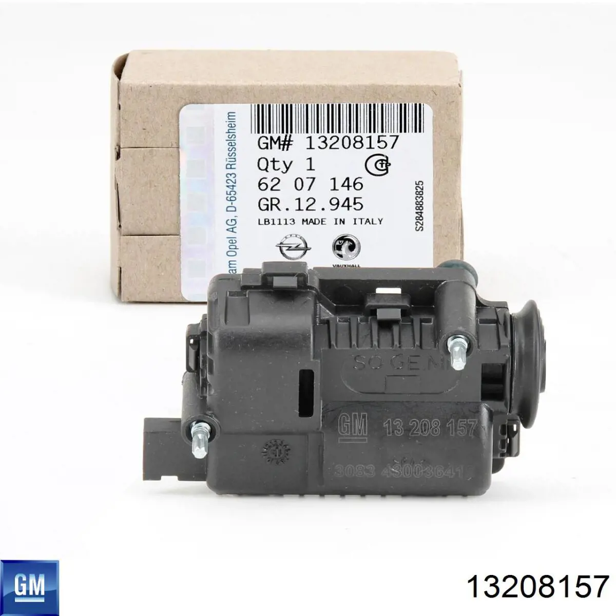 Do koszyka 6207146 General Motors Silniczek otwierania klapki wlewu paliwa