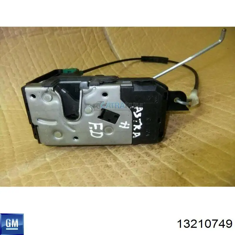13210749 General Motors Zamek drzwi przednich prawych
