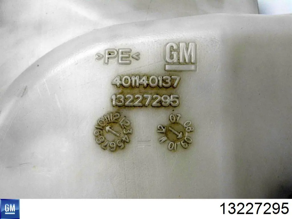 Zbiorniczek spryskiwacza szyb 13227295 General Motors