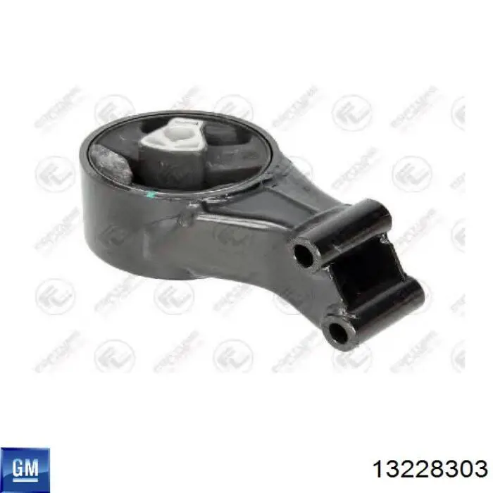 Poduszka (podpora) silnika tylna 13228303 General Motors