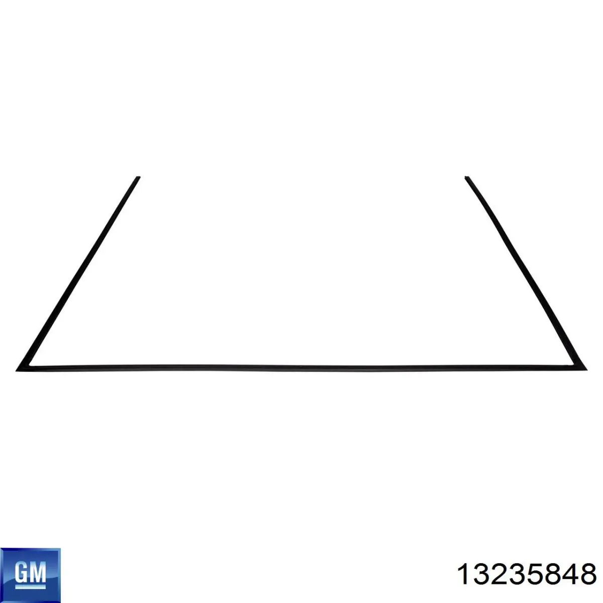 13235848 General Motors Listwa ochronna szyby przedniej