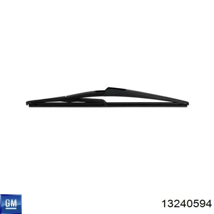 Do koszyka 13240594 General Motors Pióro wycieraczki szyby tylnej