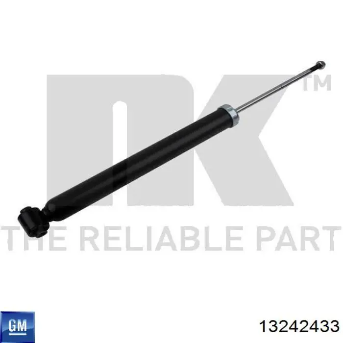 13242433 General Motors Poduszka amortyzatora tylnego lewego
