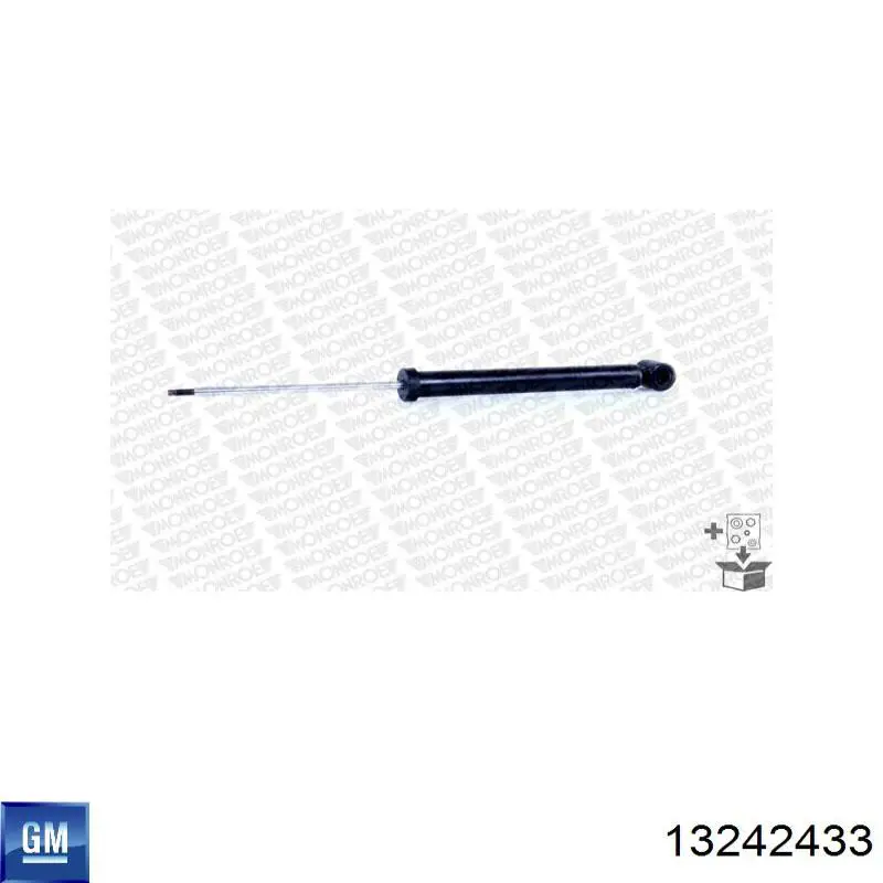 Poduszka amortyzatora tylnego lewego General Motors 13242433