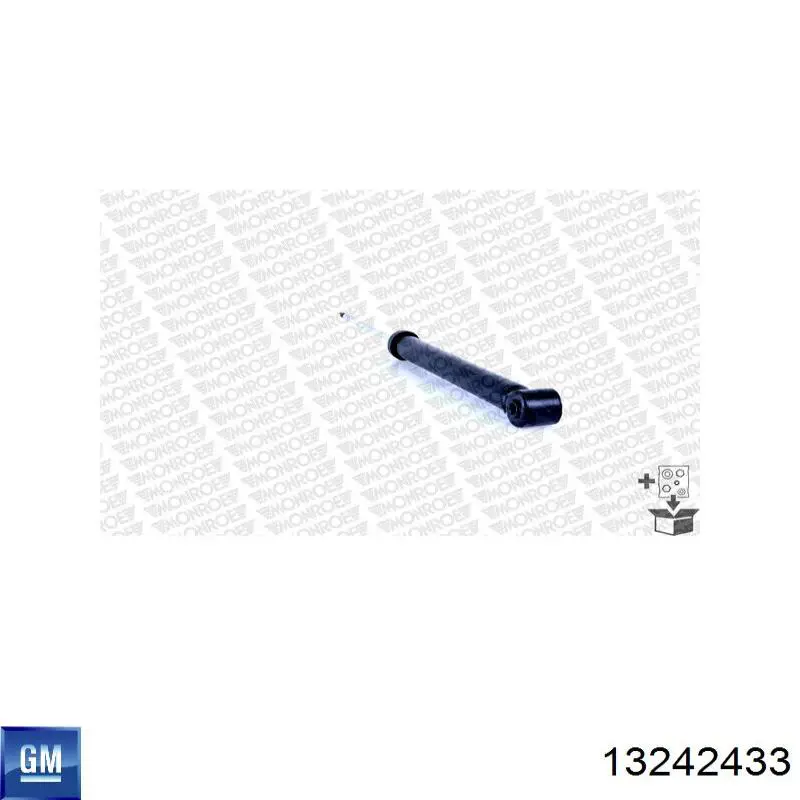 Do koszyka 13242433 General Motors Poduszka amortyzatora tylnego lewego
