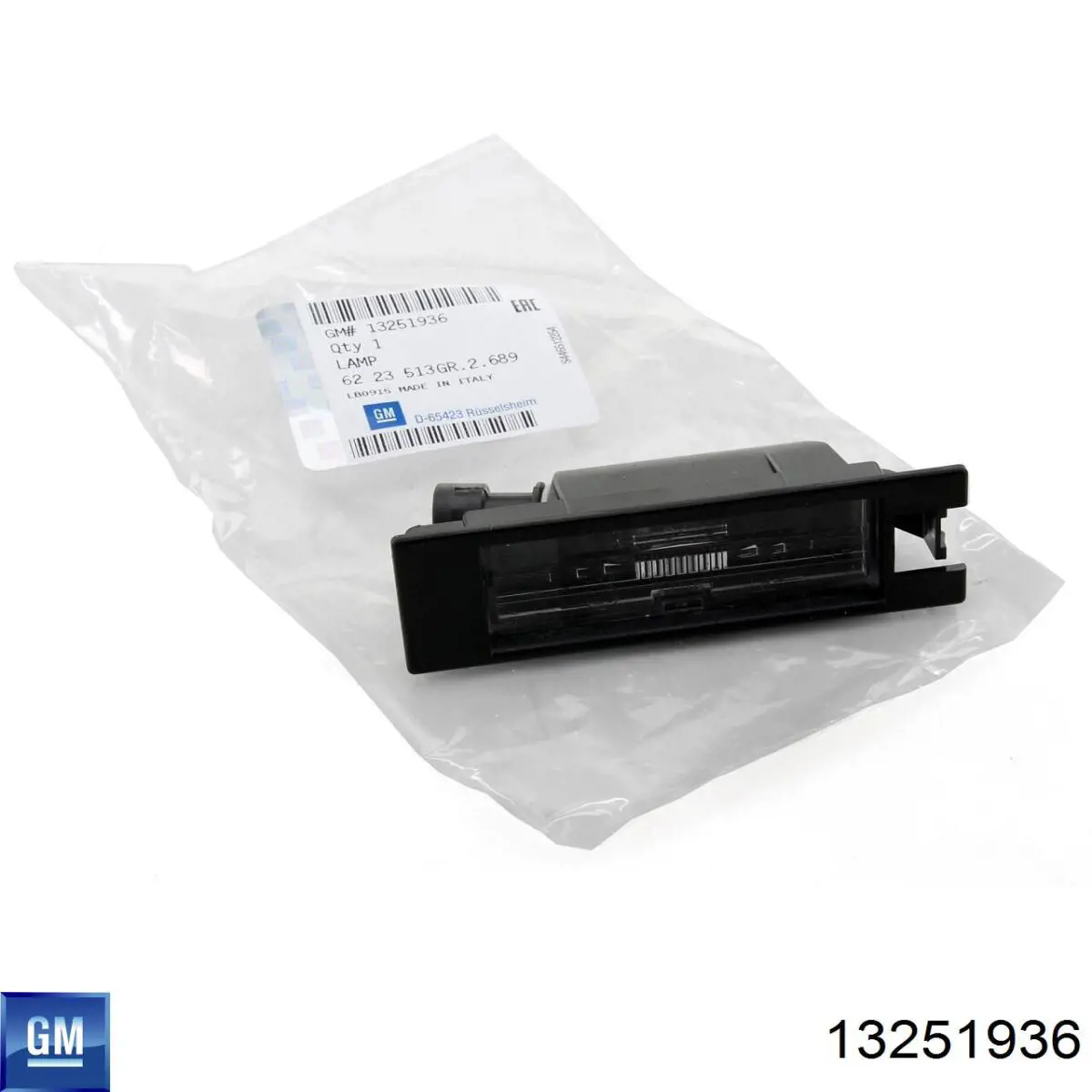 Lampa oświetlenia tylnej tablicy rejestracyjnej General Motors 1217215 cena, od 15,79 USD