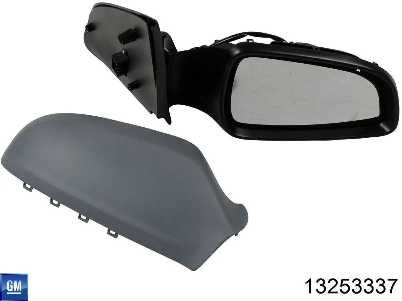 Lusterko wsteczne prawe General Motors 13253337 cena, od 104,00 USD