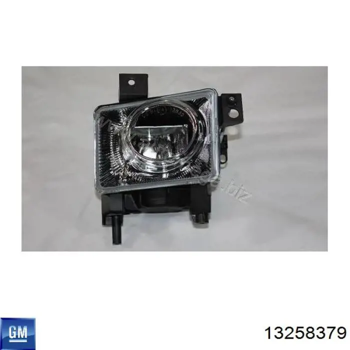 Do koszyka 13170954 General Motors Lampa przeciwmgielna prawa