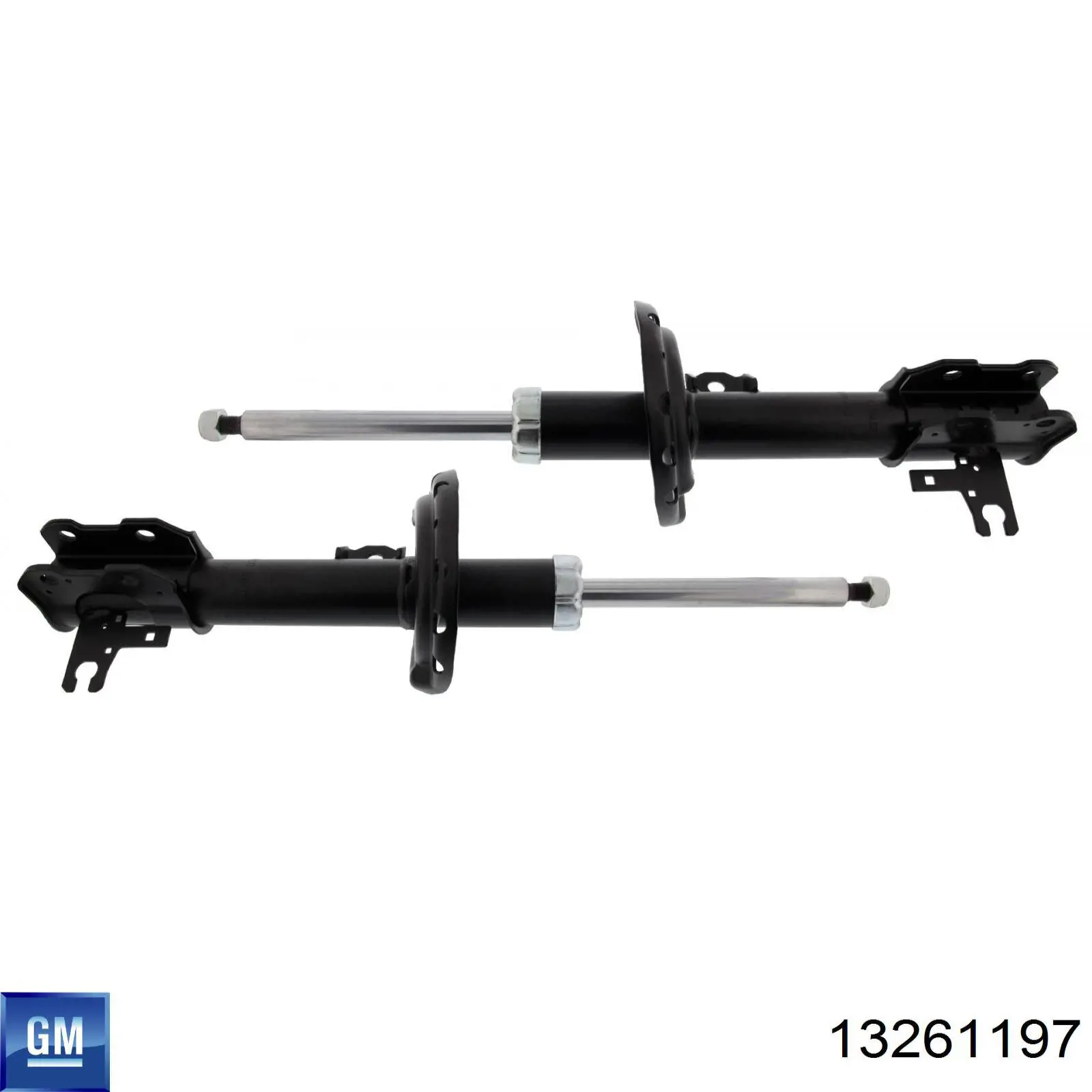 Do koszyka 13261197 General Motors Amortyzator przedni prawy