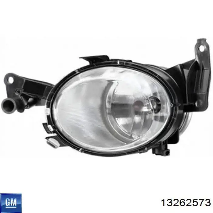 Lampa przeciwmgielna lewa 13262573 General Motors