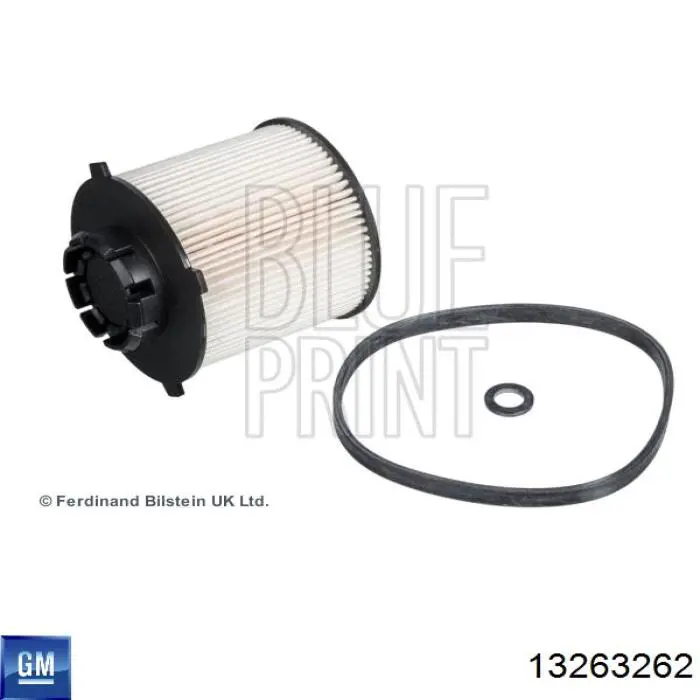 Filtr paliwa General Motors 13263262 cena, od 10,90 USD