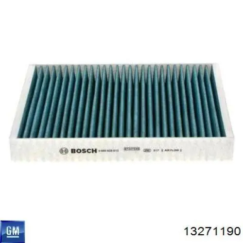 Do koszyka 13271190 General Motors Filtr kabiny