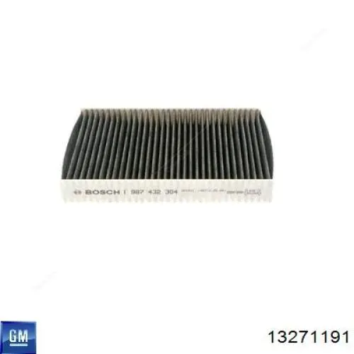Filtr kabiny 13271191 General Motors