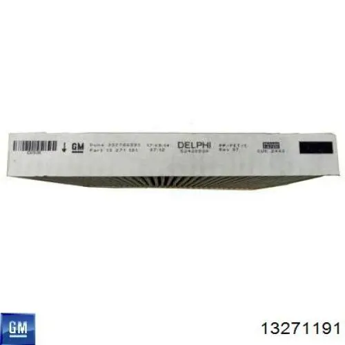 Filtr kabiny General Motors 13271191 cena, od 22,39 USD