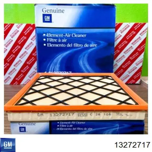 Filtr powietrza 13272717 General Motors