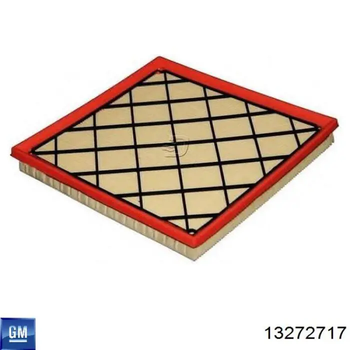 Do koszyka 13272717 General Motors Filtr powietrza