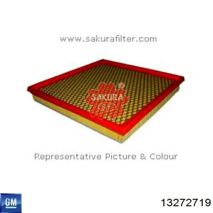 13272719 General Motors Filtr powietrza