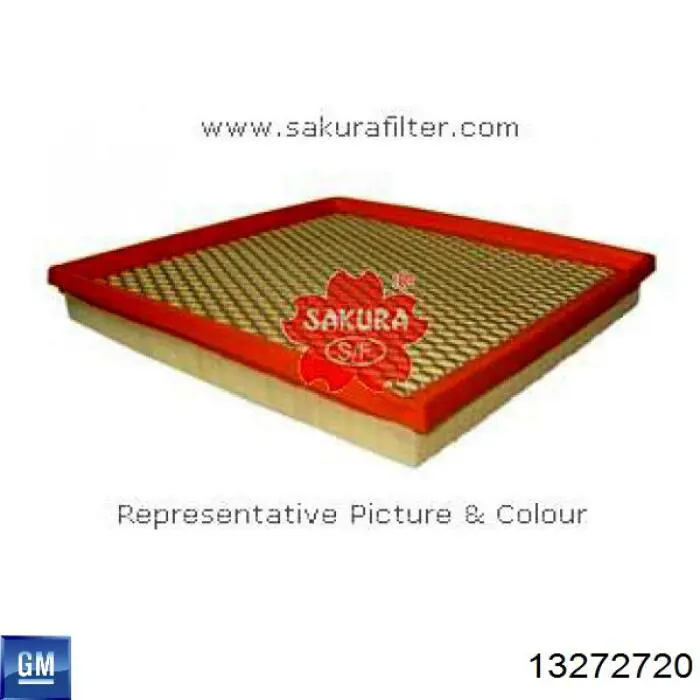 Filtr powietrza General Motors 13272720 cena, od 11,22 USD