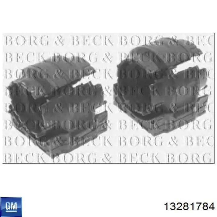 13281784 General Motors Tuleja stabilizatora przedniego