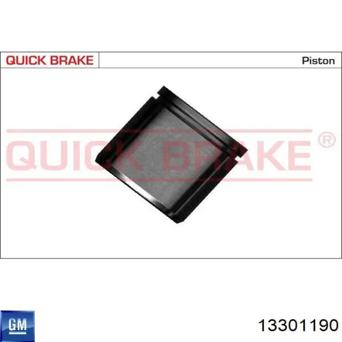 Zacisk hamulcowy przedni prawy General Motors 13301190 cena, od 62,37 USD