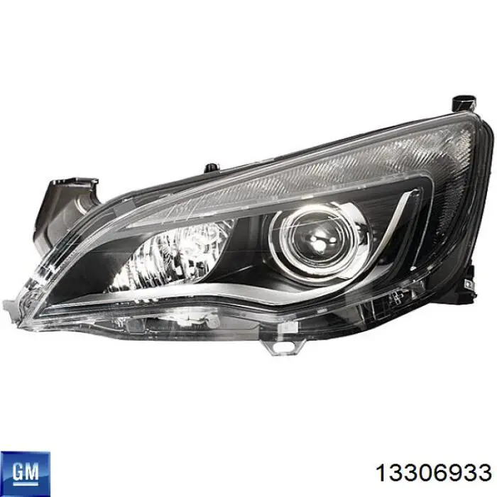 Reflektor lewy 13306933 General Motors