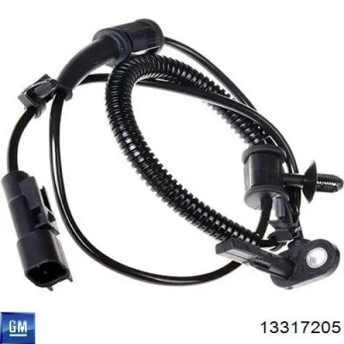 Czujnik ABS tylny General Motors 13317205 cena, od 21,90 USD