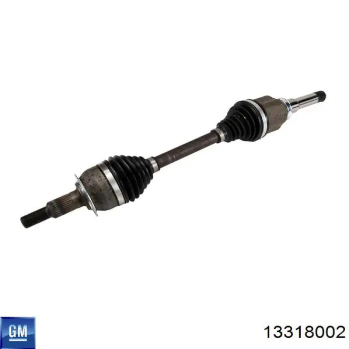 Osłona przegubu homokinetycznego półosi przedniej zewnętrzna 13318002 General Motors