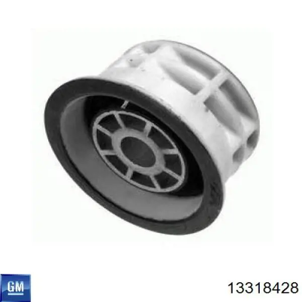 Tuleja (poduszka) przedniej belki General Motors 13318428