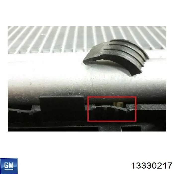 13330217 General Motors Chłodnica klimatyzacji