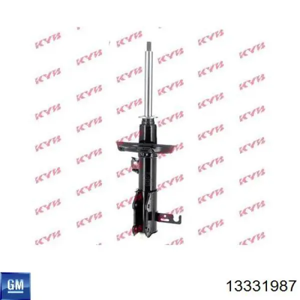 Amortyzator przedni prawy General Motors 13331987 cena, od 66,52 USD
