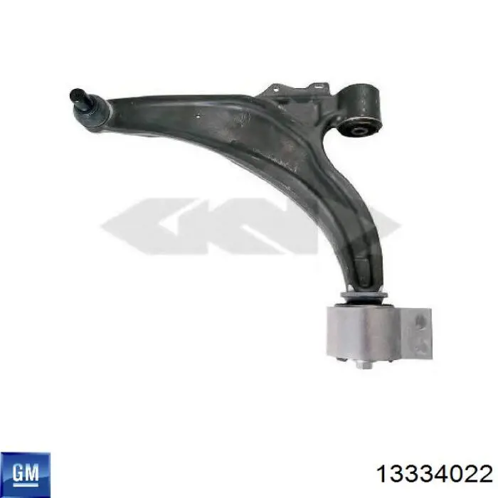 13334022 General Motors Wahacz zawieszenia przedniego dolny lewy