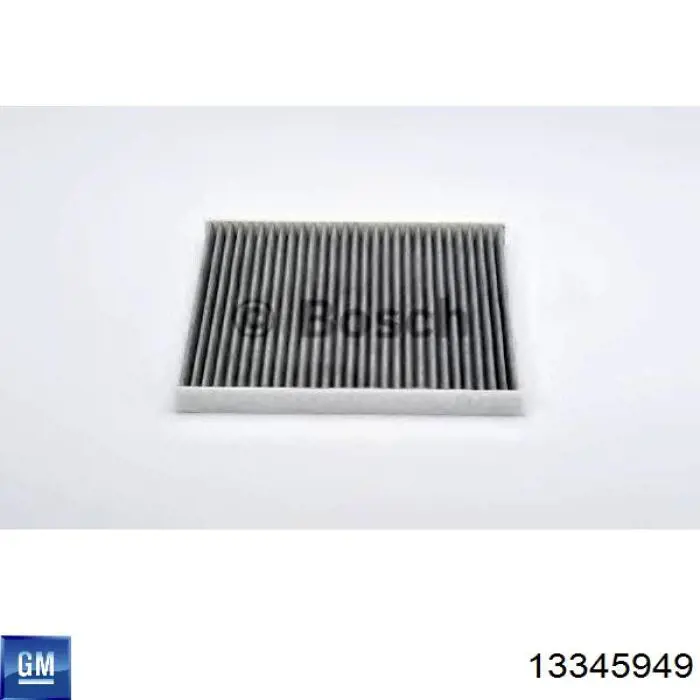 Filtr kabiny General Motors 13345949 cena, od 13,47 USD