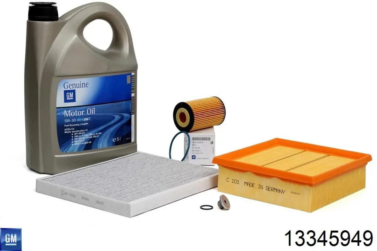 Filtr kabiny 13345949 General Motors