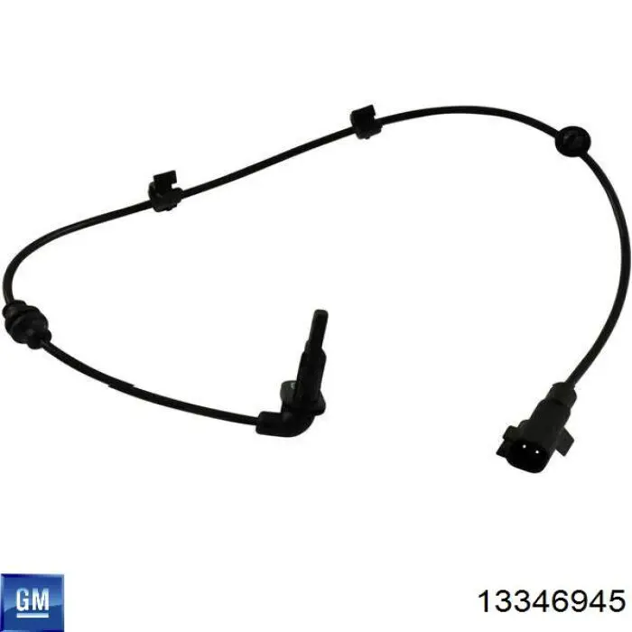 Do koszyka 13346945 General Motors Czujnik ABS tylny
