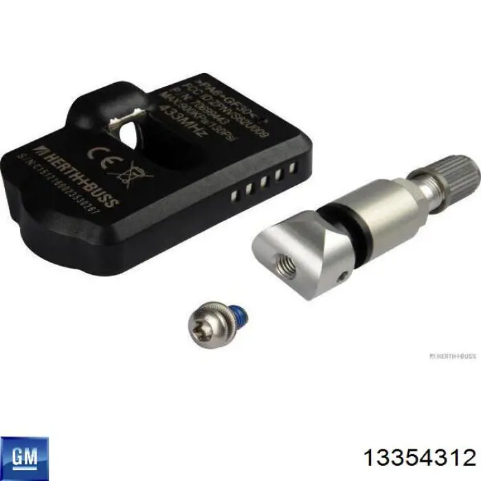 Czujnik ciśnienia w oponach 13354312 General Motors